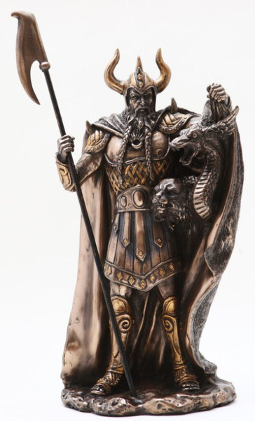 Loki Norse Mythology Viking Revival Statue